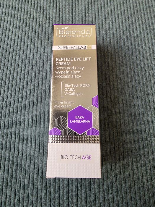 Bielenda Professional SupremeLab Krem pod oczy, wypełniająco-rozjaśniający 15 ml