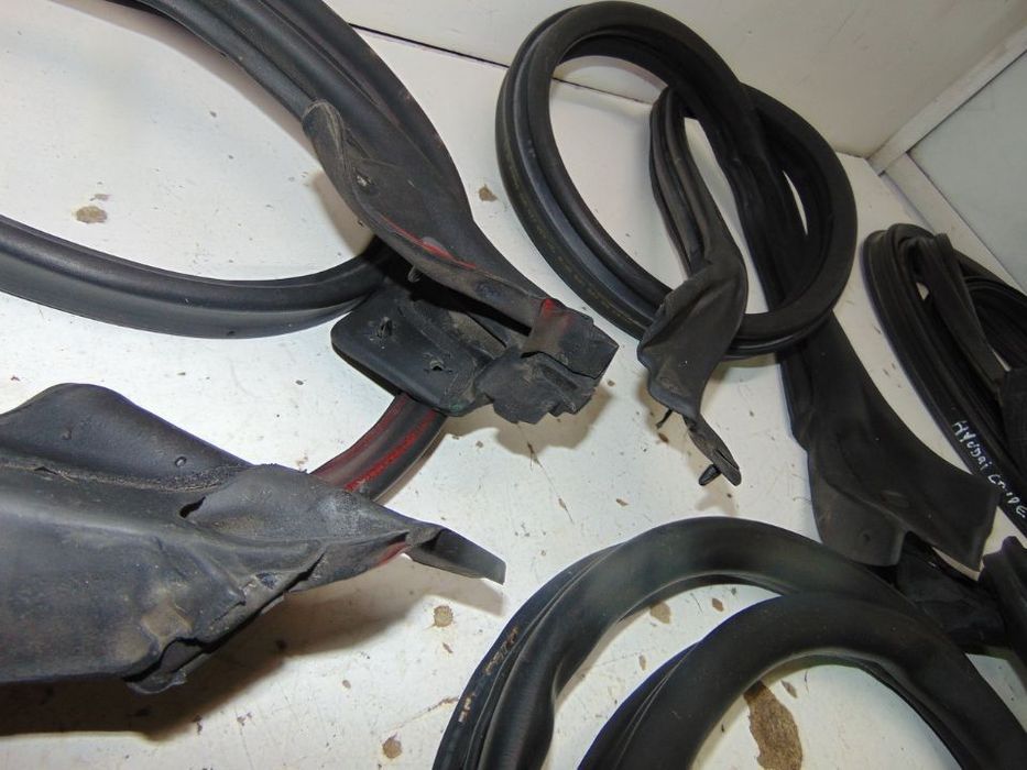 Hyundai coupê 2001 borrachas das portas e borracha da mala