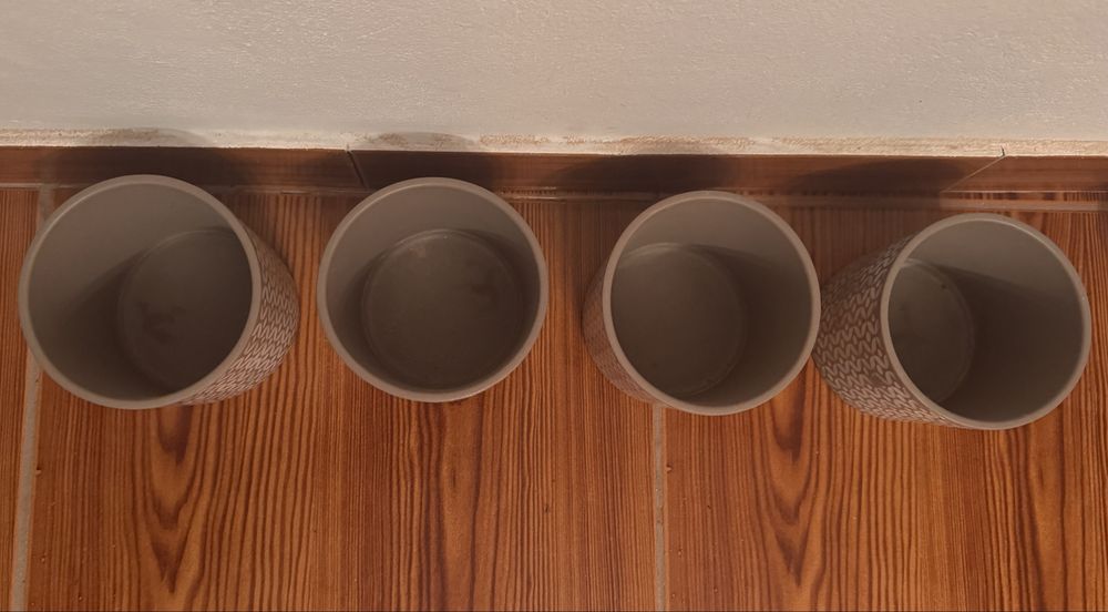 Conjunto 4 vasos