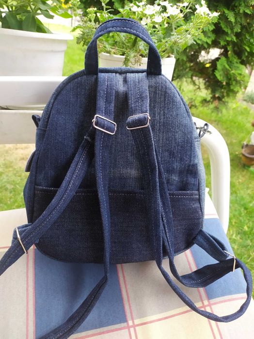 Jeansowa plecak / prezent dla dziecka