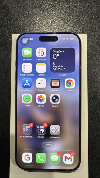 Iphone 16 pro na gwarancji