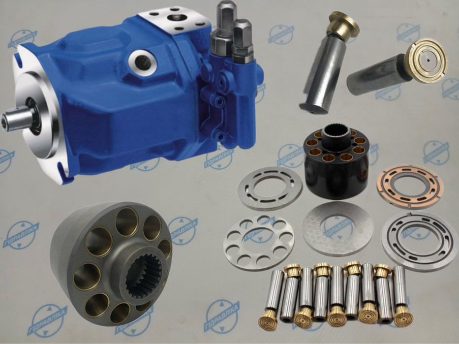 Гідронасос Bosch Rexroth A10VSO A10VO гідромотор запчастини ремонт