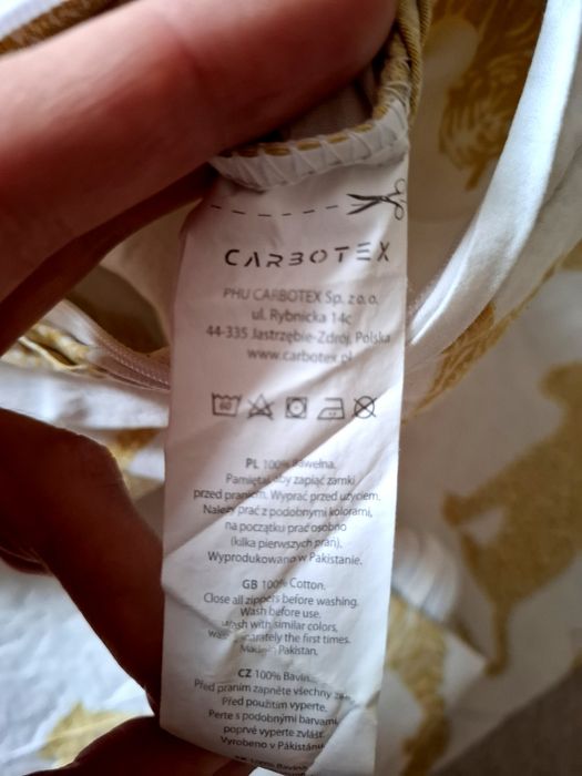 Komplet pościeli bawełnianej 130x200