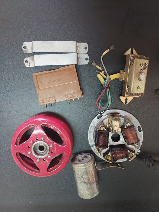 Kopletna instalacja do simson s51 electronic 6v, moduł, cewka, klakson
