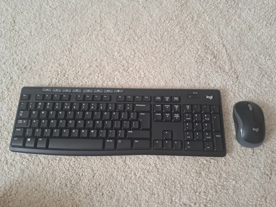 Klawiatura + mysz Logitech K270