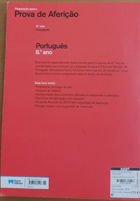 Livros apoio escolar como novos 8°