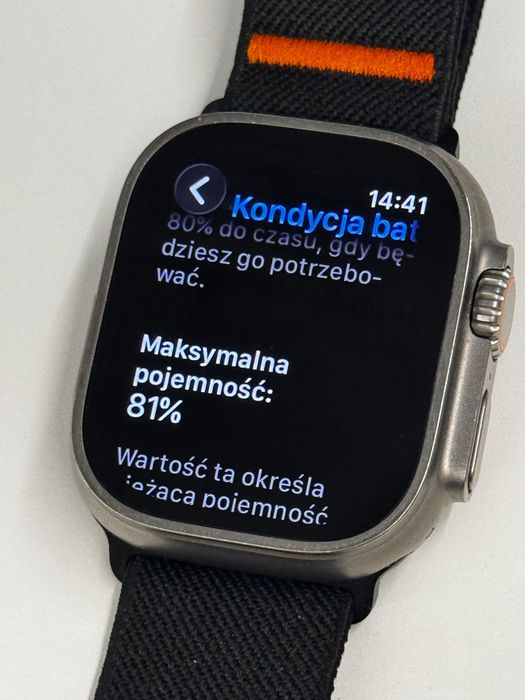 Apple Watch Ultra 1 Generacji