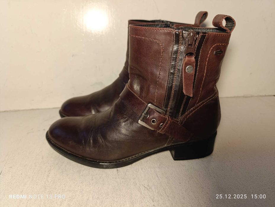 botki skórzane Geox