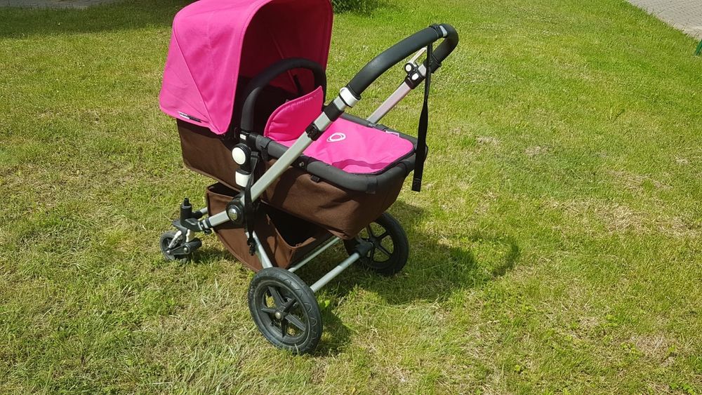 Wózek Bugaboo Cameleon 2 3w1 zestaw dodatki dostawka dla starszego