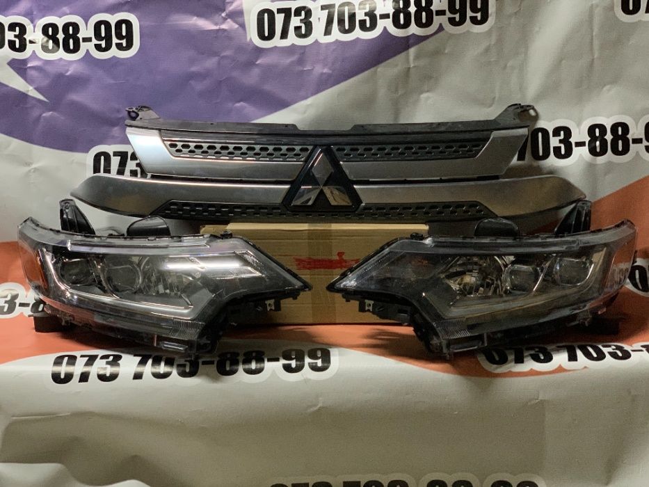 Решетка радиатора Mitsubishi Outlander 2016 2017 2018 2019