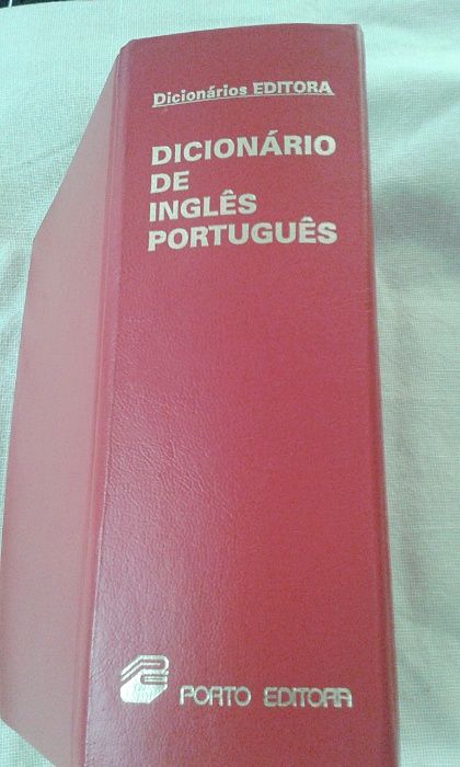 2 Dicionários Avançado Inglês- Português- Inglês Porto Editora