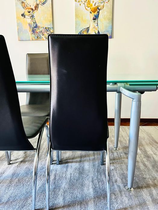 Mesa jantar + 6 cadeiras