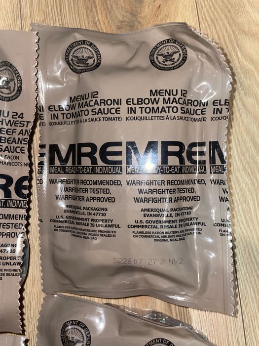 Amerykańskie racje żywnościowe - MRE