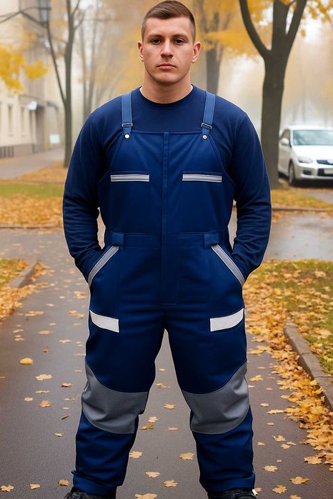 Полукомбинезон рабочий теплий спецодяг, спецодежда, комбинезон, штаны