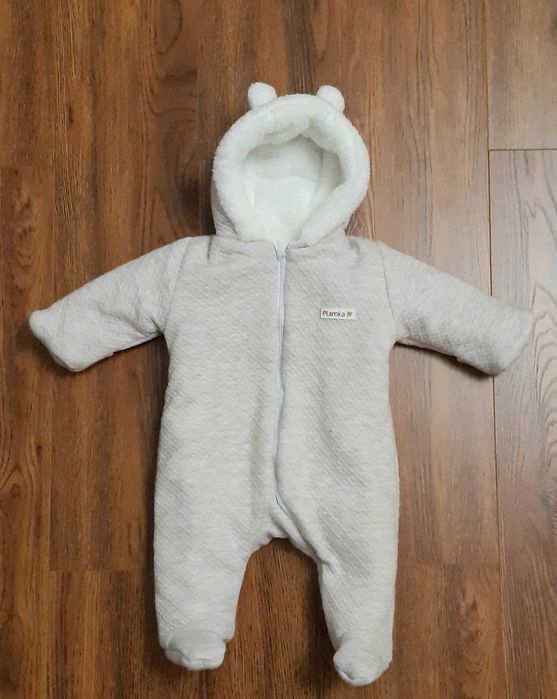 Утеплений чоловічок Plamka 0-3 місяці