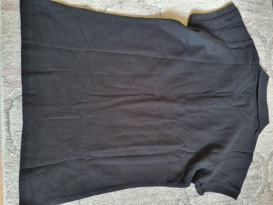 Czarna koszulka polo M