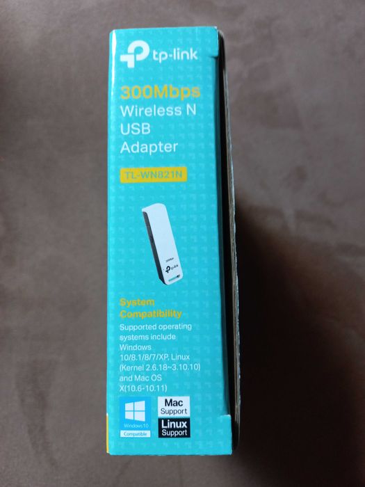 TP-LINK TL-WN821N USB Wireless N Adapter, WLAN, 300 Mbit/s64564341470466122