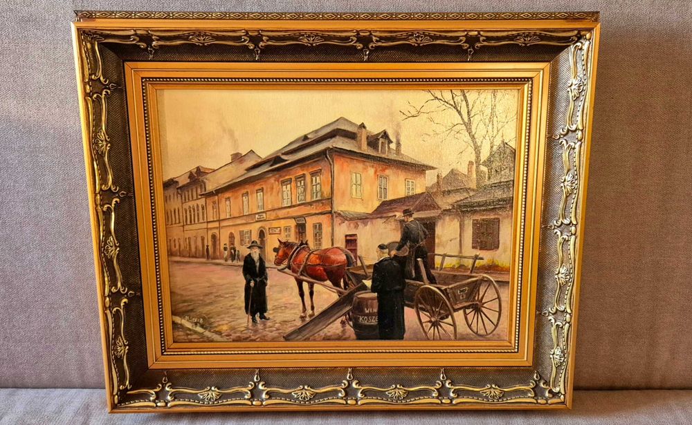 Obraz / Mirosław Szeib - "Drobny Handelek V" (2008)