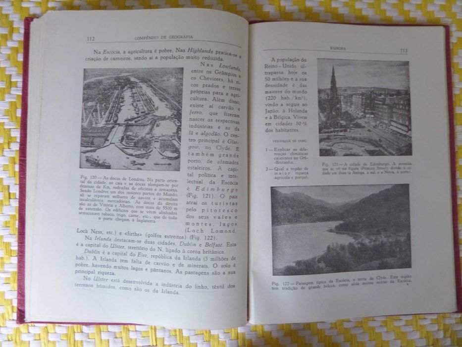 Compêndio  GEOGRAFIA 2º CICLO DOS LICEUS  - 1962
Júlio L de Loureiro