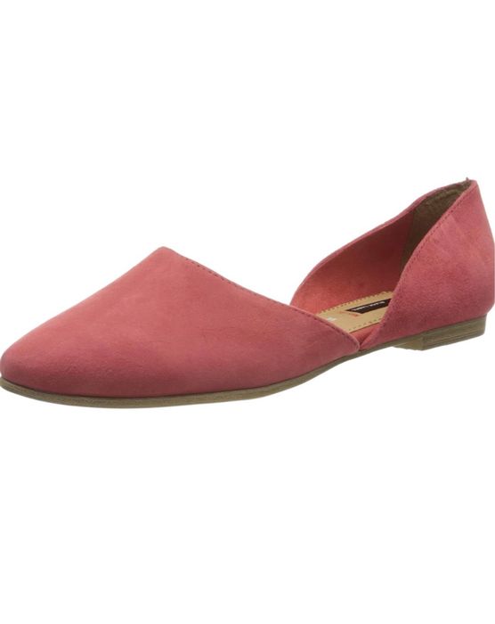 Туфлі балетки s.Oliver замша шкіра