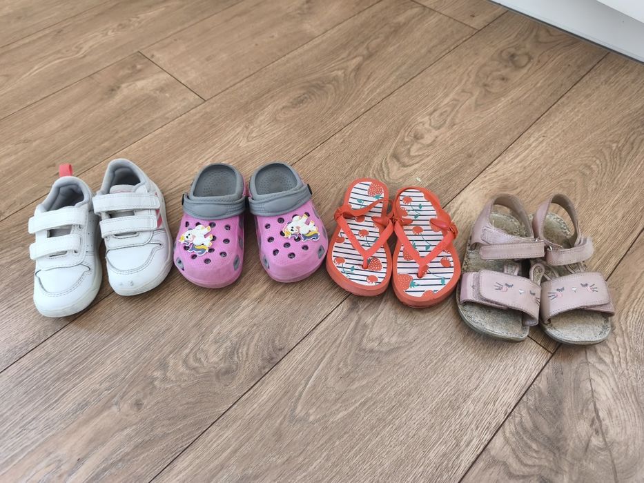 Komplet sandały adidasy baleriny 24/25