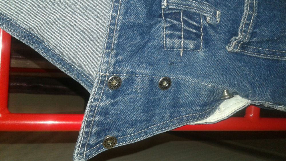 Комбинезон джинсовой для беременых