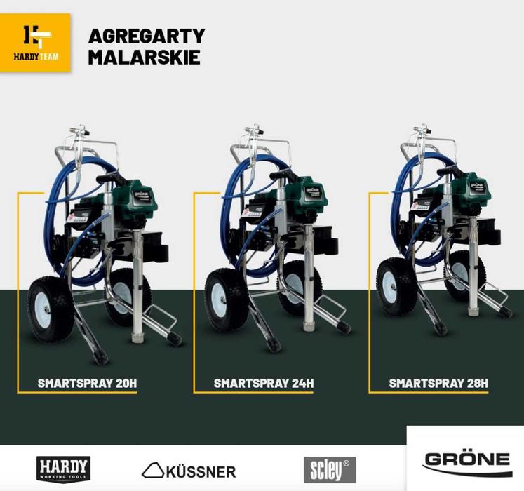 Agregat malarski Smart Spray 28H Grone Pompa malarska malarka