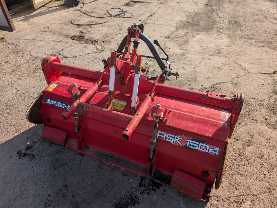 Glebogryzarka Japońska YANMAR RSK 1504 Szybkozłącze Iseki Kubota Yanmar Mitsubishi  Minitraktor Traktorek