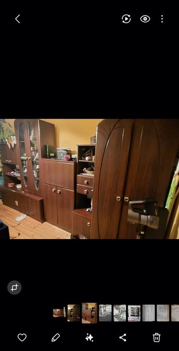 Segment pokojowy. Meble.