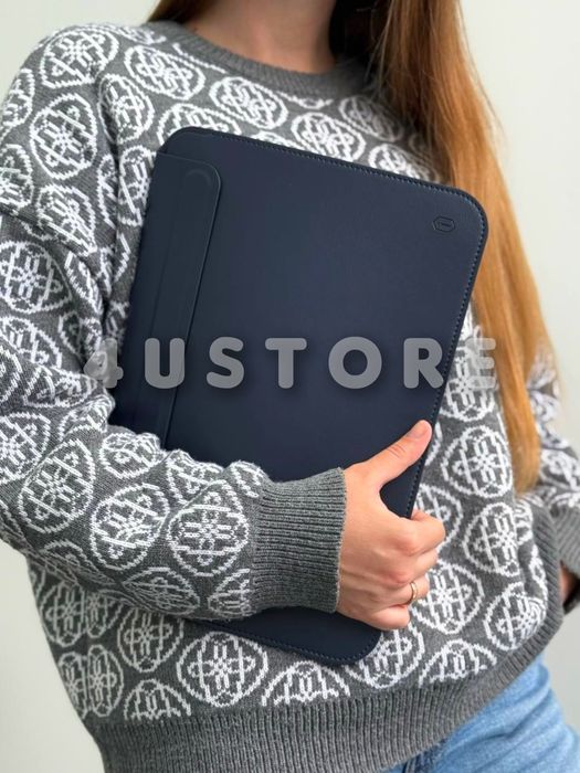 Чехол папка Wiwu на MacBook Air Pro 13" Чохол шкіряний з магнітом