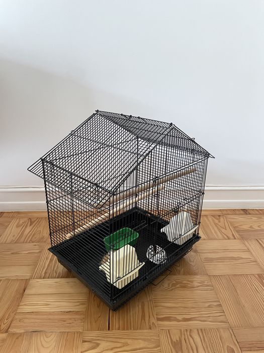 Gaiola para pássaros de porte pequeno/médio