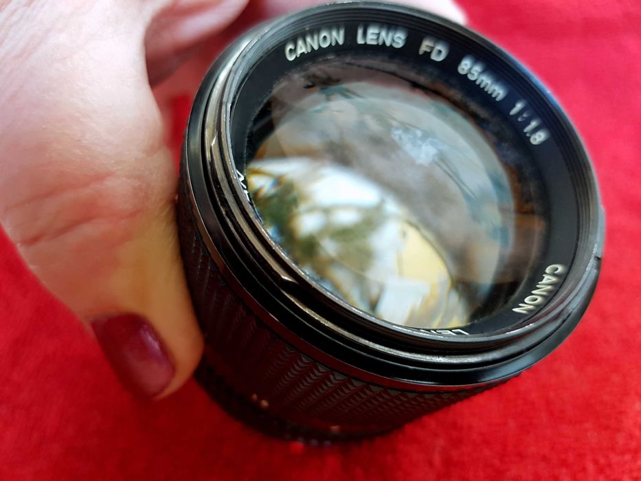 Об'єктив Canon nFD 85mm f/1.8. Легендарный "портретник". Made in Japan