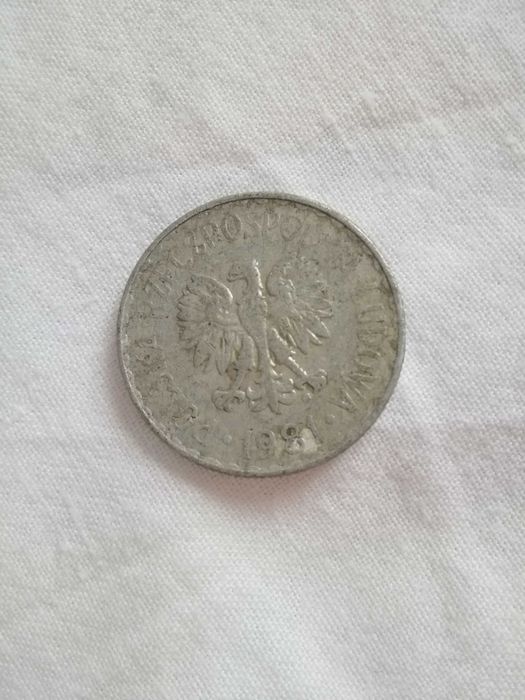 Moneta 1zł z 1981r., mennica.
