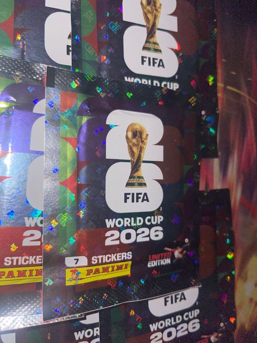 30 Pacotes Panini FIFA World Cup 2026 – Edição Exclusiva Suíça