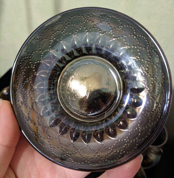 Красивый золотой кофейный сервиз на 6 персон