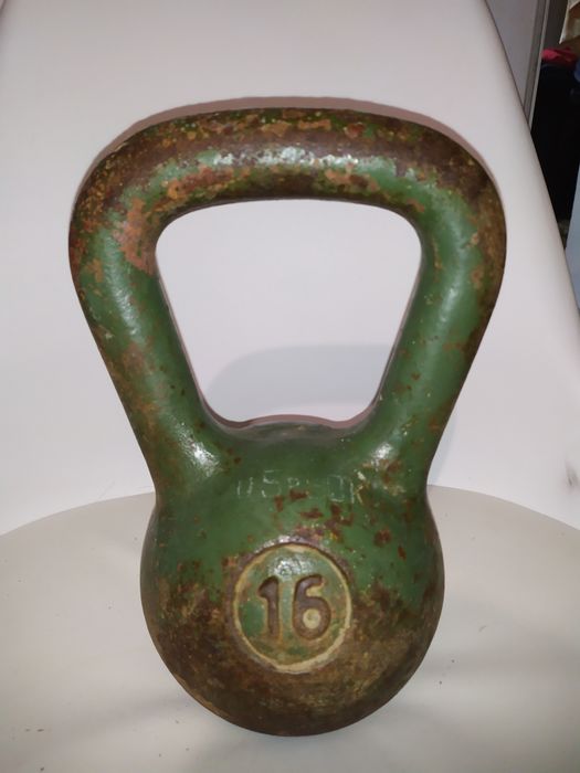 Гиря 16 кг производства ссср