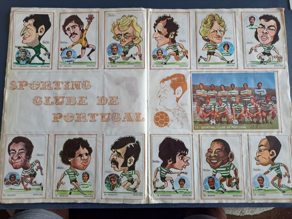 Caderneta de Futebol ( Arte e Futebol)..