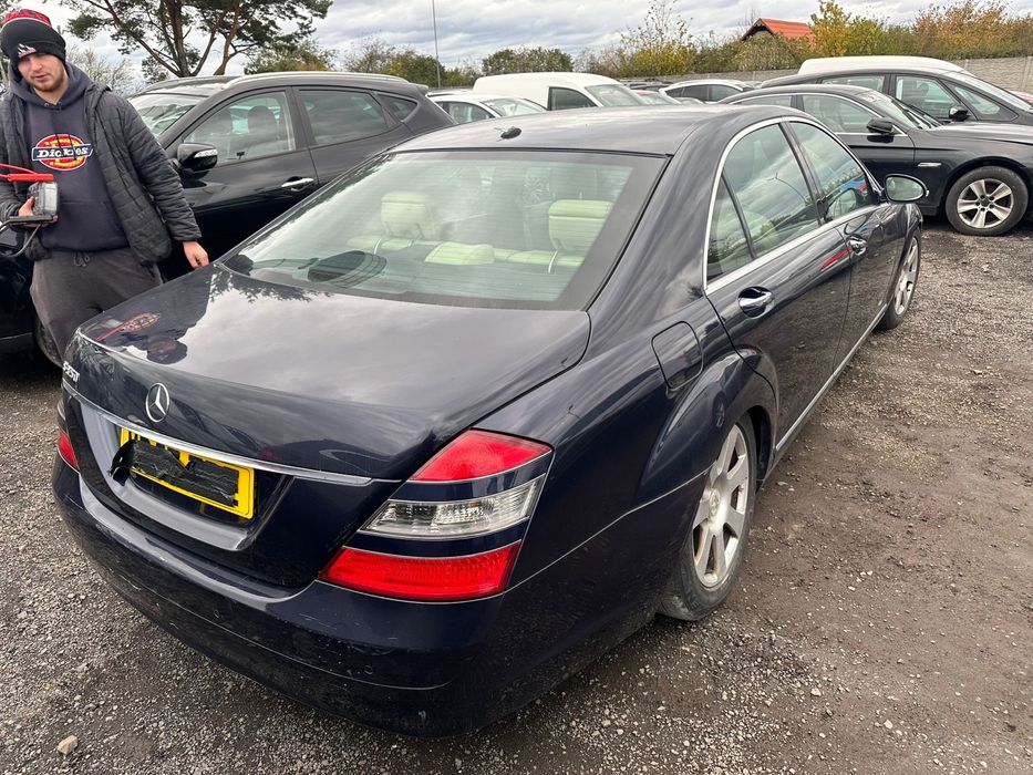 Mercedes S350 silnik 3.5 Benzyna 2007r,Anglik z kluczykami