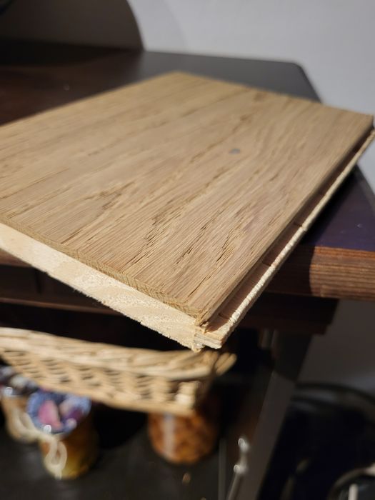 Parkiet deska Dębowa warstwowa grubość 15mm