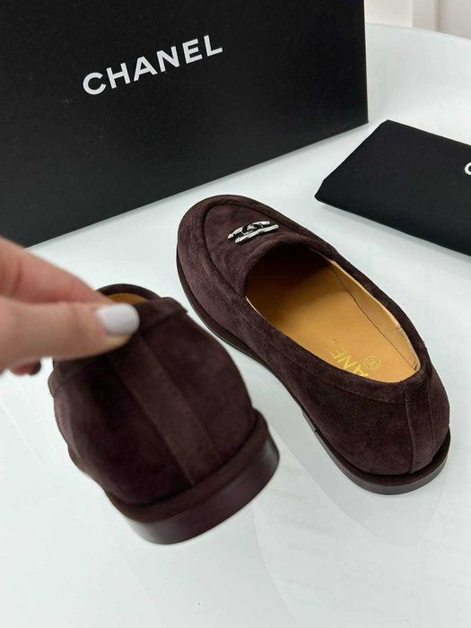 Mokasyny Chanel! Czarne i czekoladowe! Premium 36-40