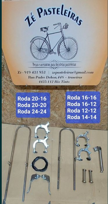 Sissy bar, travões M58,M70 criança, avanço guiador bicicleta chopper