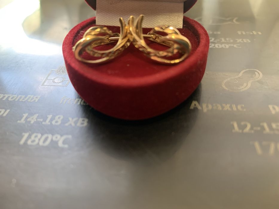 Серьги золото 585 проба