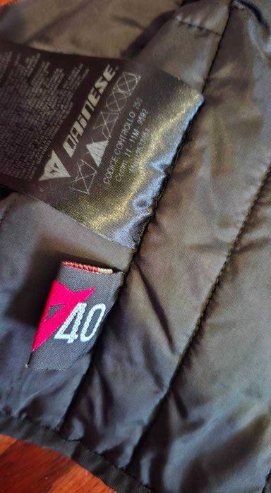 Blusão de pele DAINESE (preto)