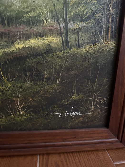 Quadro pintura à mão