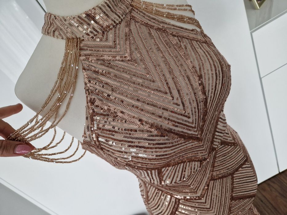 Suknia na wesele,  imprezę - roz. L/40