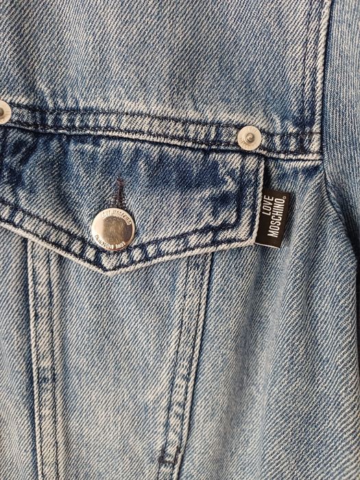 Jeansowa kurtka Love Moschino