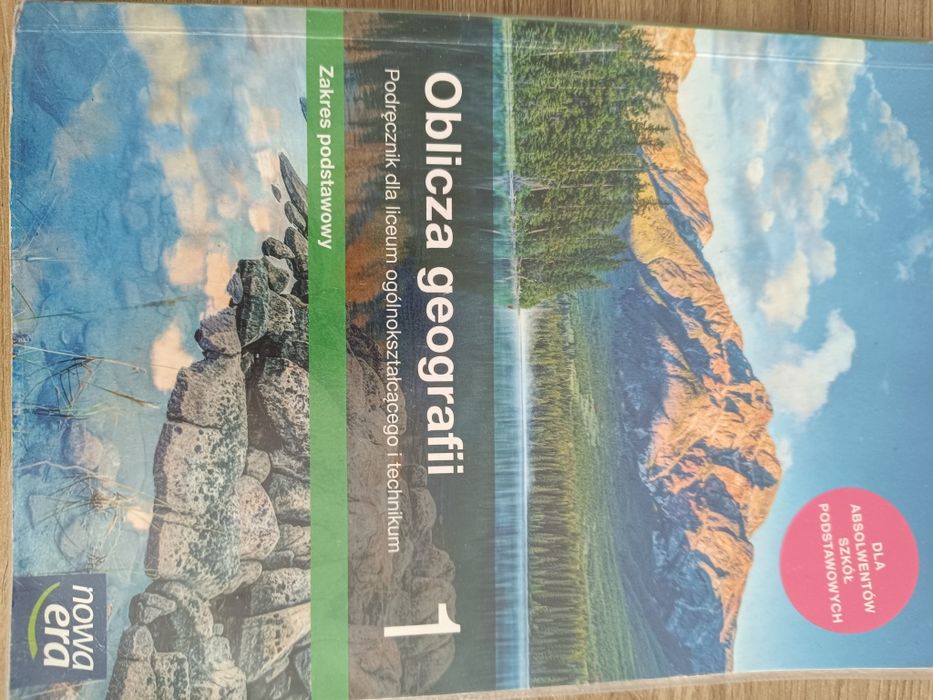 Książka do geografi 1 klasa technikum