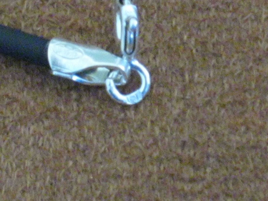 Fio-Volta  C/Terminais em Prata Maciça de Lei 925`/.. C/Contraste