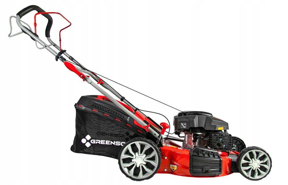 Самохідна газонокосилка бензиновая 18" ‼️ косилка для травы газон сад газонокосарка бензинова косарка для трави дача двір мульчирование