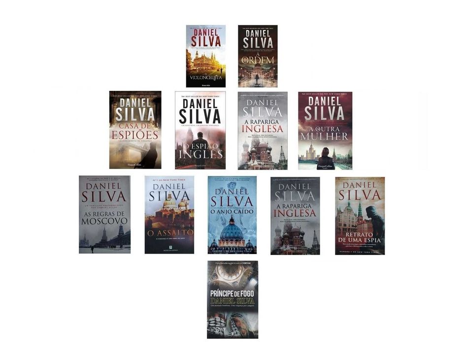 Daniel Silva: A Ordem - BOLSO/ O Espião Inglês/ .. -Desde 5€